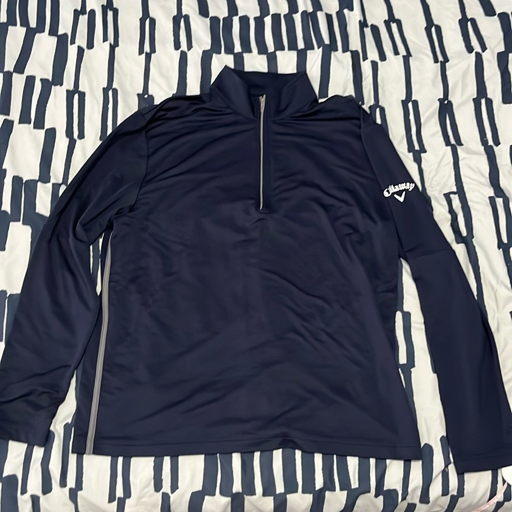 Men’s Callaway 1/4 zip. Size L